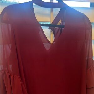 Naked Zebra Red Blouse